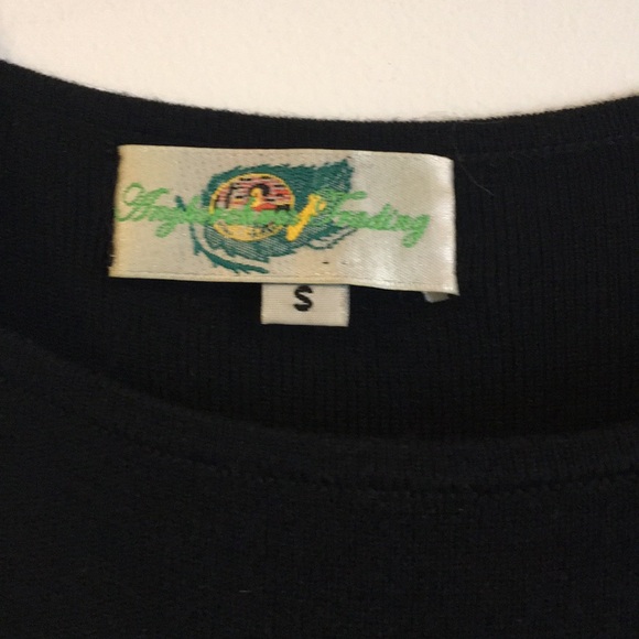 Beautiful Knit and silky loose banded Dress Sz S - Picture 2 of 7